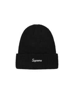 Шапка-бини унисекс, черный Supreme