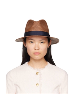 Коричневая легкая фетровая шляпа Rag & bone