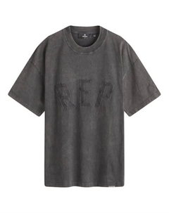 Футболка с аппликацией из репса, черный Represent