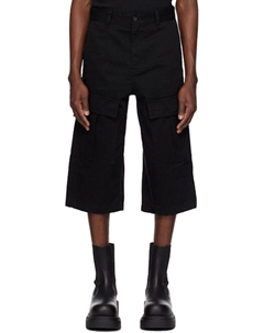 Черные шорты-карго Chino We11done