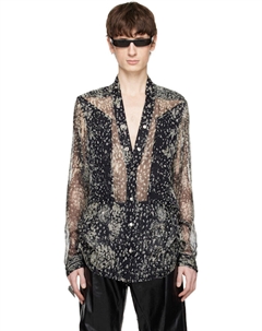 Черная рубашка Hollywood Larry Fogpocket Rick owens