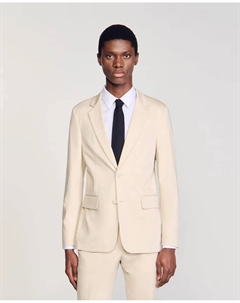 Пиджак мужской, белый Sandro