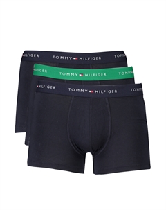 Мужские боксеры хлопковые с логотипом 3 шт, синий Tommy hilfiger