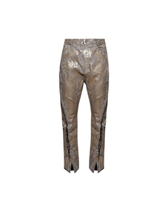Брюки Bolan Banana Pants 'Gold', золотой Rick owens