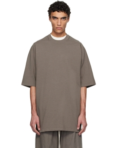 Футболка серая Hollywood Jumbo SS Rick owens