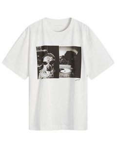 Футболка с разрезом X daido moriyama, белый Uniform experiment