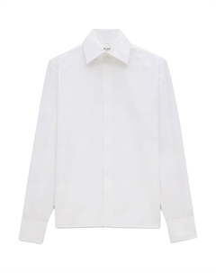 Рубашка мужская белая, белый Saint laurent