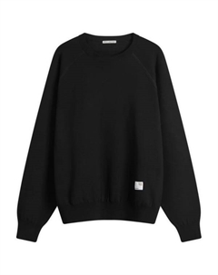 Жаккардовый свитер с логотипом Ue, черный Uniform experiment