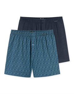 Трусы боксеры, синий Schiesser