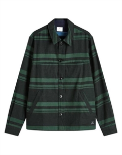 Фланелевая рубашка с длинным рукавом, зеленый Paul smith