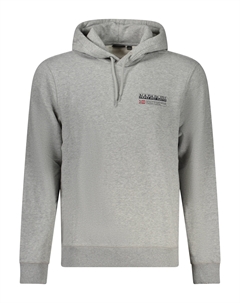 Толстовка мужская с капюшоном, серый Napapijri