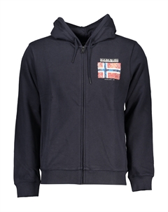 Толстовка мужская с принтом логотипа, синий Napapijri