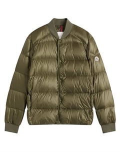 Куртка-Бомбер Bazena из микро-рип-стопа, зеленый Moncler