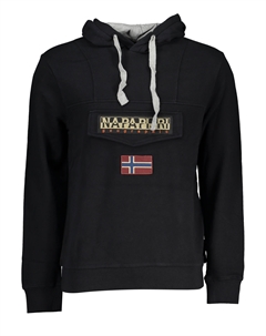 Толстовка мужская с карманом, черный Napapijri