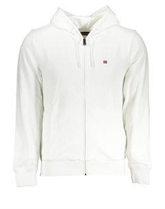 Толстовка мужская с мини логотипом, белый Napapijri