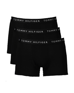 Мужские боксеры хлопковые с логотипом 3 шт, черный Tommy hilfiger