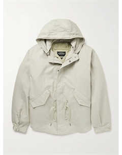 Куртка Oscar Convertible из смеси хлопка и нейлона с капюшоном и подкладкой из ткани Ripstop, бежевый Frizmworks