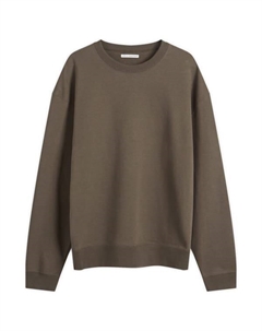 Толстовка с логотипом из синели на спине, хаки Uniform experiment