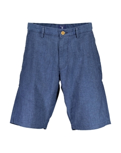 Шорты мужские на молнии, синий Gant