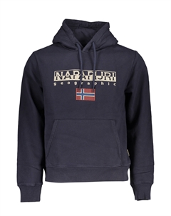 Толстовка мужская с карманом-кенгуру, синий Napapijri