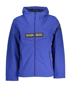 Куртка спортивная мужская с капюшоном, синий Napapijri