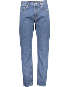 Джинсы мужские на пуговицах и молнии, синий Gant