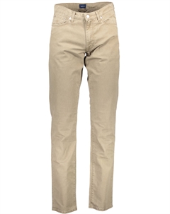 Джинсы мужские с пятью карманами, бежевый Gant