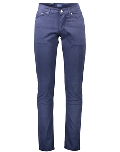 Джинсы мужские на молнии, синий Gant