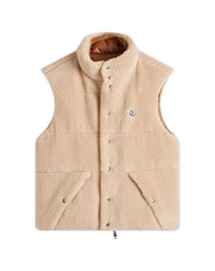 Жилет Colbricon Teddy из флиса, коричневый Moncler