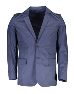 Пиджак мужской классический с карманом, синий Gant