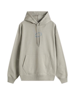 Толстовка с капюшоном и логотипом Loop, серый Uniform experiment