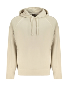 Свитшот мужской Hugo с капюшоном, бежевый Boss