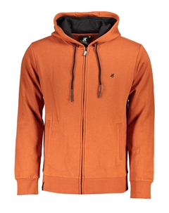 Свитшот мужской на молнии, бронзовый / черный U.s. grand polo