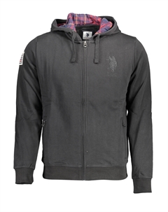 Свитшот мужской U.S. Polo с логотипом, черный U.s. polo assn.