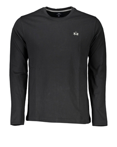 Мужская кофта с длинным рукавом хлопковая, черный La martina