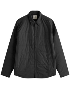 Эластичная утепленная рубашка, черный Snow peak