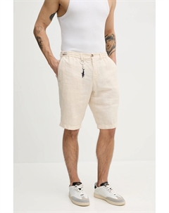 Льняные шорты, бежевый Paul & shark