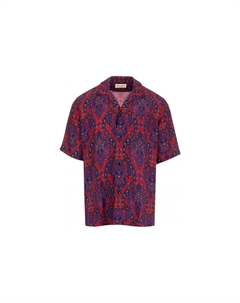 Рубашка мужская красная, красный Saint laurent