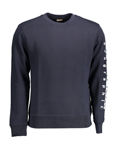 Толстовка мужская с логотипом на рукаве, синий Napapijri