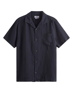 Рубашка с коротким рукавом X Jjjjound Linen Vacation Shirt, цвет Dark Navy A.p.c.