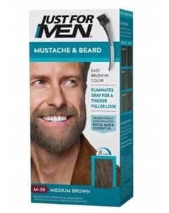 Just For Men, средне-коричневый M35, цветной гель 28 г Inna marka