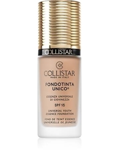 Омолаживающая основа spf 15 Unico Foundation, 3R Rosy Beige 30 ml Collistar