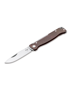 Складной нож Atlas Copper, сталь 12С27, рукоять медь Boker