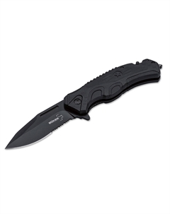 Нож складной Savior 2, сталь 12C27, рукоять FRN Boker