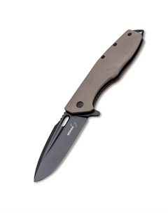 Нож складной Plus Caracal Tactical, сталь D2 EDP Plain, рукоять стеклотекстолит G10 Boker
