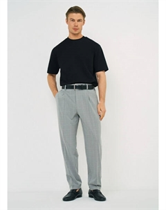 Брюки в клетку, Серый Ostin