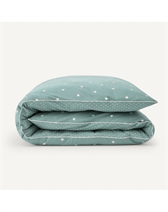 Пододеяльник детский из биохлопка Stella синий Laredoute