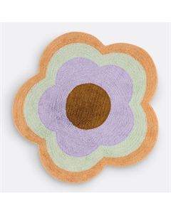 Ковер детский из переработанного хлопка Floria разноцветный Laredoute