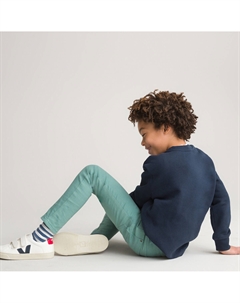 Брюки узкие 3-12 лет синий Laredoute