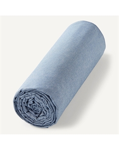 Простыня натяжная из биохлопковой перкали Acoledor синий Am.pm.